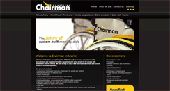 Desktop Screenshot of chairmanind.co.za